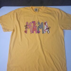 Comfort-colors Women's Yellow T-shirt